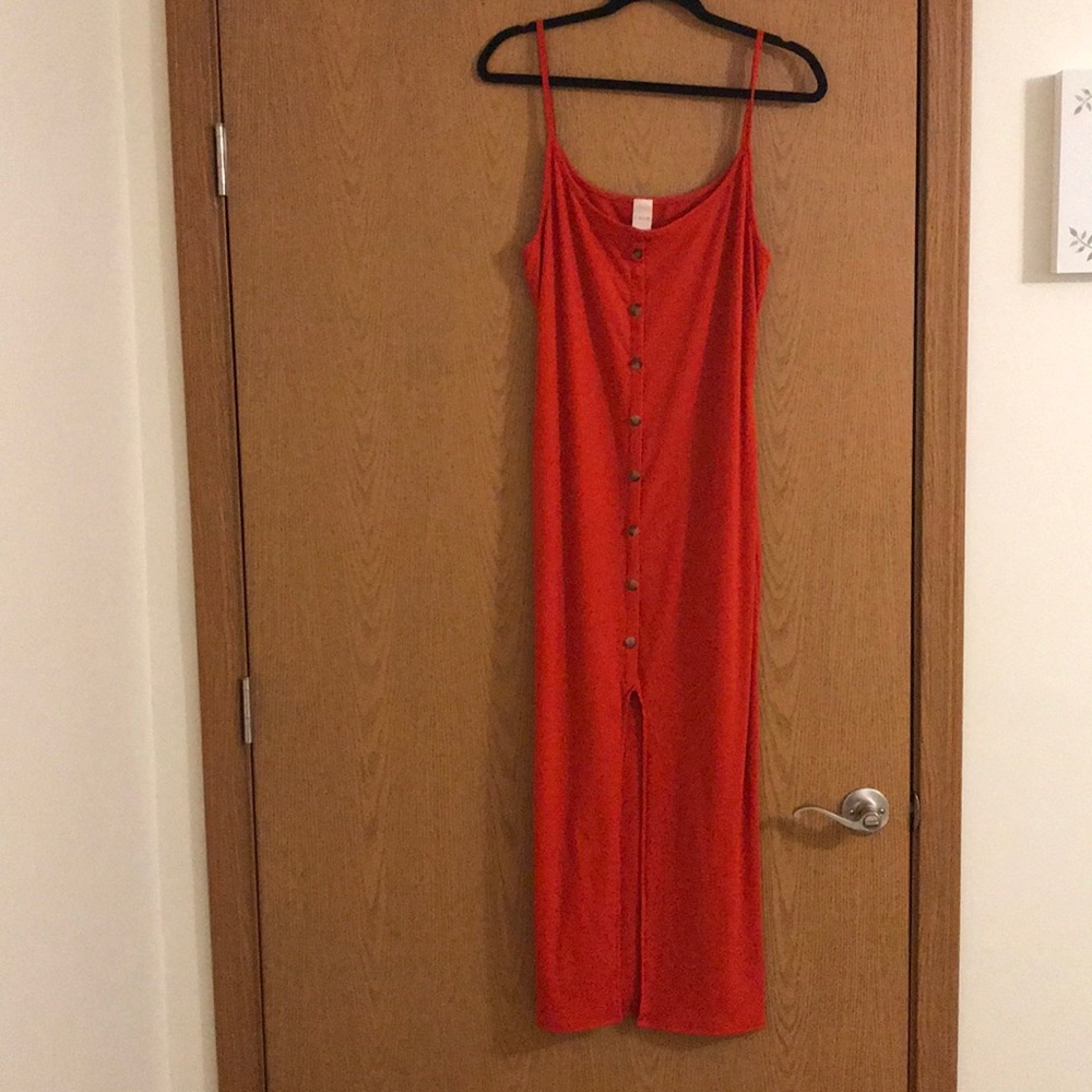 Orange Dress